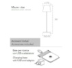 Immagine di Lampada Ricaricabile Per Tavolo Bar Ristorante Led Drink Touch Dimmer IP54 Intec Light