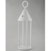 Immagine di Lanterna Da Giardino Bianca Ricaricabile Led Touch IP54 Oberon Intec Light
