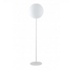 Immagine di Piantana Lampada Da Giardino Esterno Sfera Plastica Bianca IP65