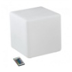 Immagine di Lampada Da Giardino Cubo Luminoso 50 cm Led RGBW Con Telecomando IP65