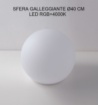 Picture of Lampada Sfera Galleggiante 30 cm Led RGBW Ricarica Solare IP65 Con Telecomando
