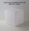 Picture of Lampada Cubo Galleggiante Da Giardino 30 cm Led RGBW Ricarica Solare IP65 Telecomando