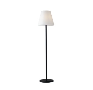 Immagine di Piantana Da Esterno Antracite Paralume Bianco IP65 Geco Bar Intec Light