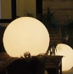 Immagine di Lampada Da Terra Sfera Luminosa Da Giardino 50 cm Geco E27 Intec Light
