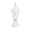 Immagine di Lampioncino Basso da Esterno Classico Bianco 40 cm IP44 Milano Intec