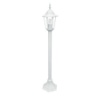 Immagine di Paletto Classico da Giardino 105 cm Bianco E27 IP44 Milano Intec