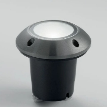 Immagine di Faretto Da Esterno Incasso Pavimento Acciaio Antracite GU10 IP67 Hummer Up Intec Light