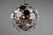 Immagine di Sospensione Discalgo 6 Luci Dischetti Decorativi Metallo e Vetro Cromo Ø54 cm Trio Lighting 