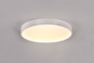 Immagine di Plafoniera Rotonda Led Dip Switch Paralume Metallo Bianco Doha Ø45 cm Trio Lighting