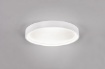 Immagine di Plafoniera Rotonda Led Dip Switch Paralume Metallo Bianco Doha Ø45 cm Trio Lighting