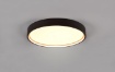 Immagine di Lampada da Soffitto Moderna Led Dip Switch 2300k + 3000k + 4000k Doha Nero Ø45 cm Trio Lighting