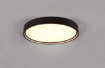 Immagine di Lampada da Soffitto Moderna Led Dip Switch 2300k + 3000k + 4000k Doha Nero Ø45 cm Trio Lighting