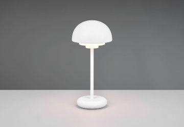Immagine di Lumetto Portatile Led Bianco Elliot Sensore Touch e USB IP44 Trio Lighting