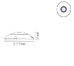 Immagine di Segnapasso Faretto Led CCT Calpestabile Senza Incasso IP65 Ground Up Intec