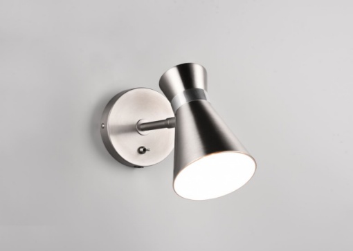 Immagine di Applique Faretto Spot Doppio Cono Orientabile 1xE27 Enzo Nichel Trio Lighting