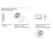 Immagine di Segnapassi Esterno Led 3w CCT Fissaggio Muro o Cassetta 503 Breen IP65 Intec