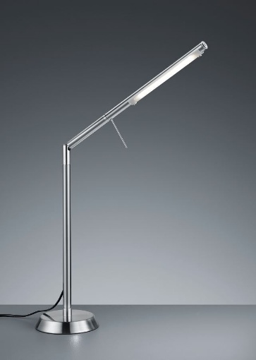 Immagine di Lampada Led da Scrivania Filigran Nichel Sensore Touch Dimmer Trio Lighting 
