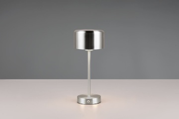 Immagine di Lumetto Led Nichel con Sensore Touch e USB Jeff H30 cm Trio Lighting 