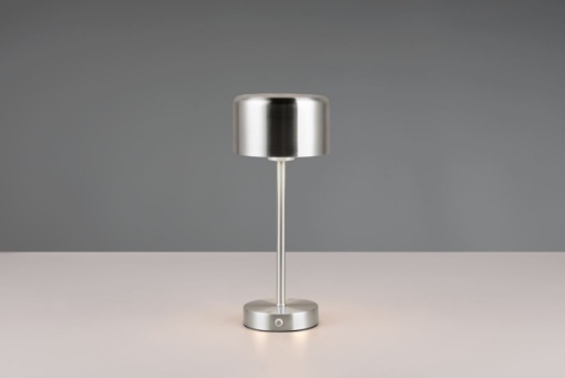 Immagine di Lumetto Led Nichel con Sensore Touch e USB Jeff H30 cm Trio Lighting 