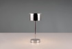 Immagine di Lume da Tavolo Cromo Led Touch Dimmer 3 Intensità con USB Jeff H30 cm Trio Lighting