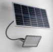 Immagine di Proiettore Led Orientabile Con Pannello Solare IP65 Athos 100w Intec Light