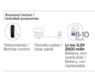 Immagine di Proiettore Solare Orientabile Led 300w IP65 Per Esterni Con Telecomando