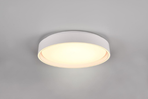 Immagine di Lampada Plafoniera Rotonda Bianco Opaco Led CCT Ø40 cm Trio Lighting 