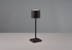 Immagine di Lumetto Fernandez Nero Led CCT con Sensore Touch Dimmer  e USB H38 cm IP54 Trio Lighting