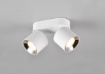 Immagine di Faretto Bianco 2xGU10 Spots Orientabili Guayana Trio Lighting