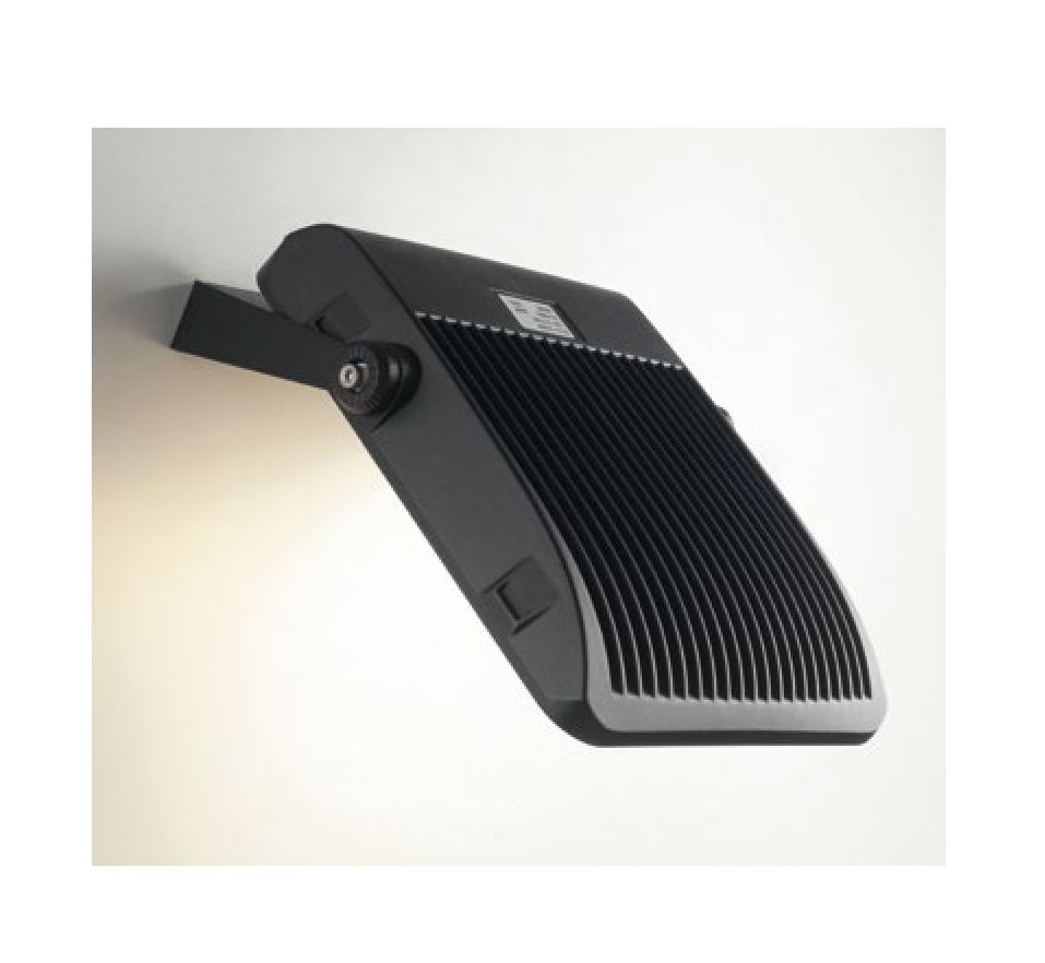 M Ledme - Faretto Proiettore Led Napoli Plus Bianco 100W, Protezione IP65, Dimmerabile da Luce Fredda a Luce Calda 3000K-6000K, Per l'utilizzo in giardini, terrazze, parcheggi, hotel