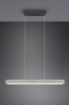 Immagine di Sospensione Lineare Alluminio per Ufficio Helios Led Dimmer CCT Trio Lighting 