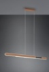 Immagine di Lampada a Sospensione Lineare Color Caffè Helios Led Dimmer CCT Trio Lighting