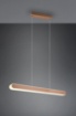 Immagine di Lampada a Sospensione Lineare Color Caffè Helios Led Dimmer CCT Trio Lighting