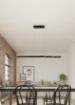 Immagine di Sospensione Lineare Nera Per Ufficio Helios Led 48w Dimmerabile CCT Trio Lighting 