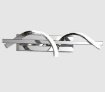 Immagine di Applique Moderna Isabel Cromo Led 4000k Switch Dimmer Trio Lighting 