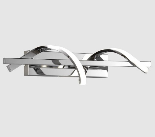 Immagine di Applique Moderna Isabel Cromo Led 4000k Switch Dimmer Trio Lighting 