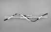 Immagine di Plafoniera Isabel Cromo Design Onda Led 4000k Switch Dimmer Trio Lighting 