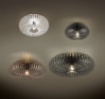 Immagine di Plafoniera Industrial Johann Gabbia Metallica Rame Anticato Ø40 cm Trio Lighting
