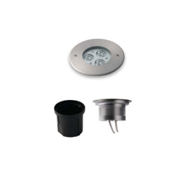 Immagine di Faretto Led RGB Segnapasso Per Esterni Incasso Rotondo 12,5 cm IP67
