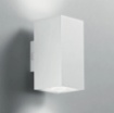 Immagine di Applique Squadrata Per Esterni Led CCT Biemissione IP65 Polo Q2 Bianco Intec Light