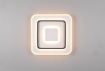 Immagine di Plafoniera  Applique Squadrata Ultramoderna Led Dimmer 2700k - 6000k Jora Trio Lighting