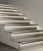 Immagine di Profilo Per Strip Led Grigio 2 Mt Calpestabile Fissaggio Su Gradini Scale