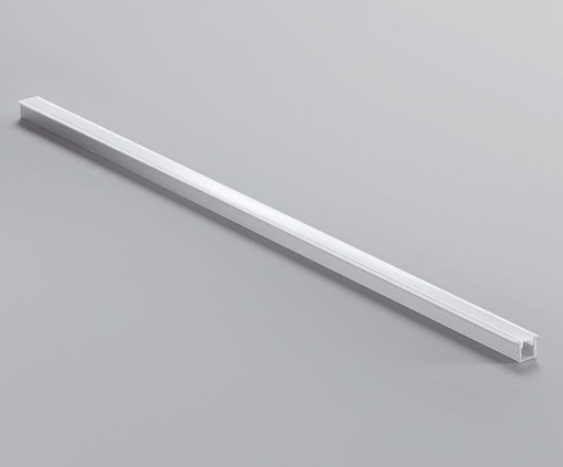 Immagine di Profilo Alluminio 2 Metri Incasso Per Mensole o Cartongesso Slim