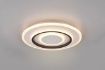 Immagine di Plafoniera Applique Rotonda Ultramoderna Ultratecnologica Led Dimmer CCT Jora Trio Lighting