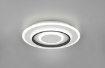 Immagine di Plafoniera Applique Rotonda Ultramoderna Ultratecnologica Led Dimmer CCT Jora Trio Lighting