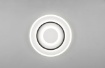 Immagine di Plafoniera Applique Rotonda Ultramoderna Ultratecnologica Led Dimmer CCT Jora Trio Lighting