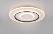 Immagine di Plafoniera Applique Rotonda Design Futuristico Led Dimmer CCT Jora Ø60 cm Trio Lighting 