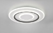 Immagine di Plafoniera Applique Rotonda Design Futuristico Led Dimmer CCT Jora Ø60 cm Trio Lighting 