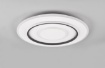 Immagine di Plafoniera Applique Rotonda Design Futuristico Led Dimmer CCT Jora Ø60 cm Trio Lighting 
