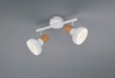 Immagine di Lampada Parete o Soffitto Doppio Spot E14 Orientabile Latika Bianco Trio Lighting 